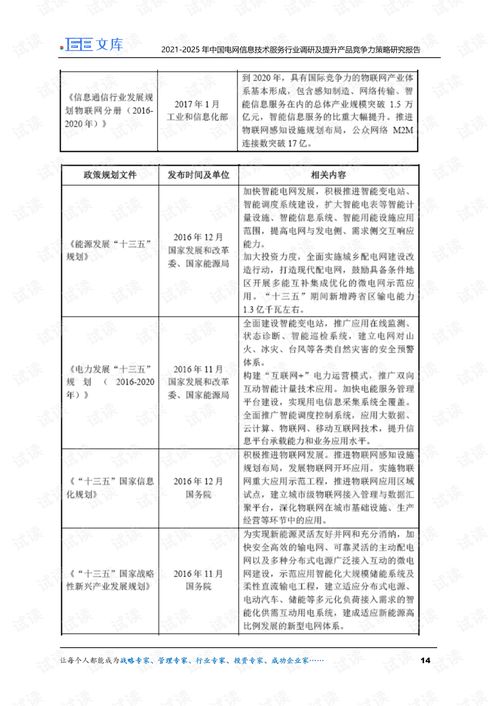 2021-2025年中國(guó)電網(wǎng)信息技術(shù)服務(wù)行業(yè)調(diào)研及產(chǎn)品競(jìng)爭(zhēng)力提升策略